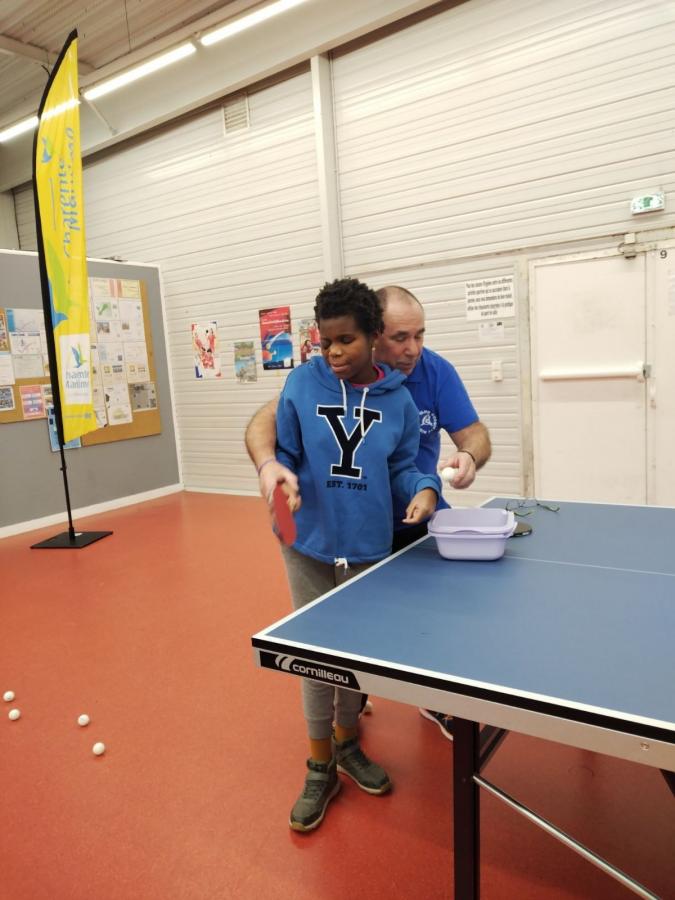 Animation handisport au CPN 8